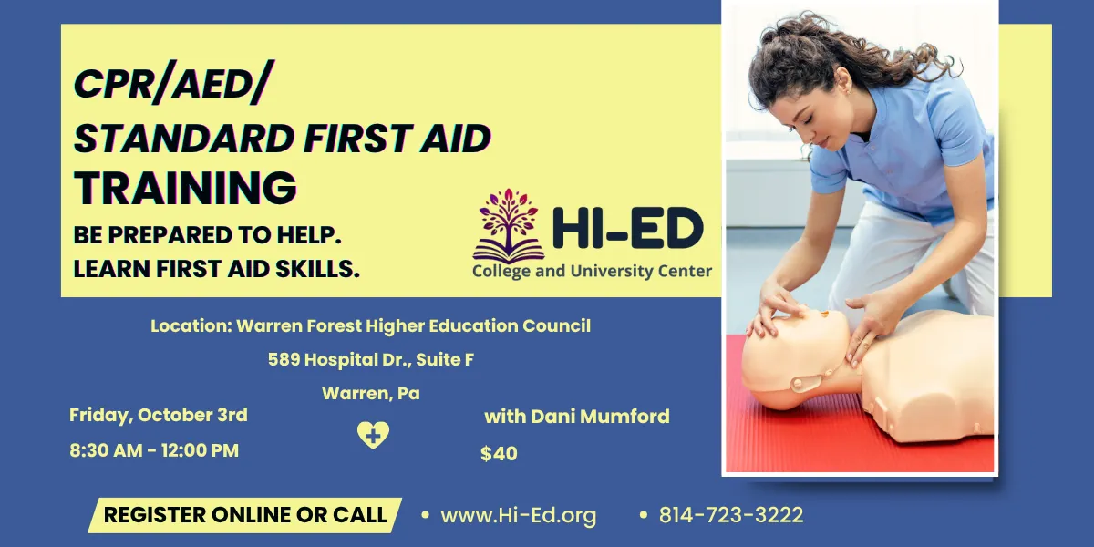 CPR/AED/Standard First Aid