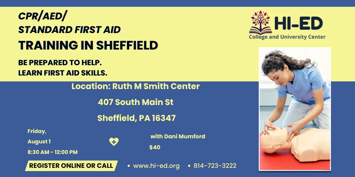 CPR/AED/Standard First Aid