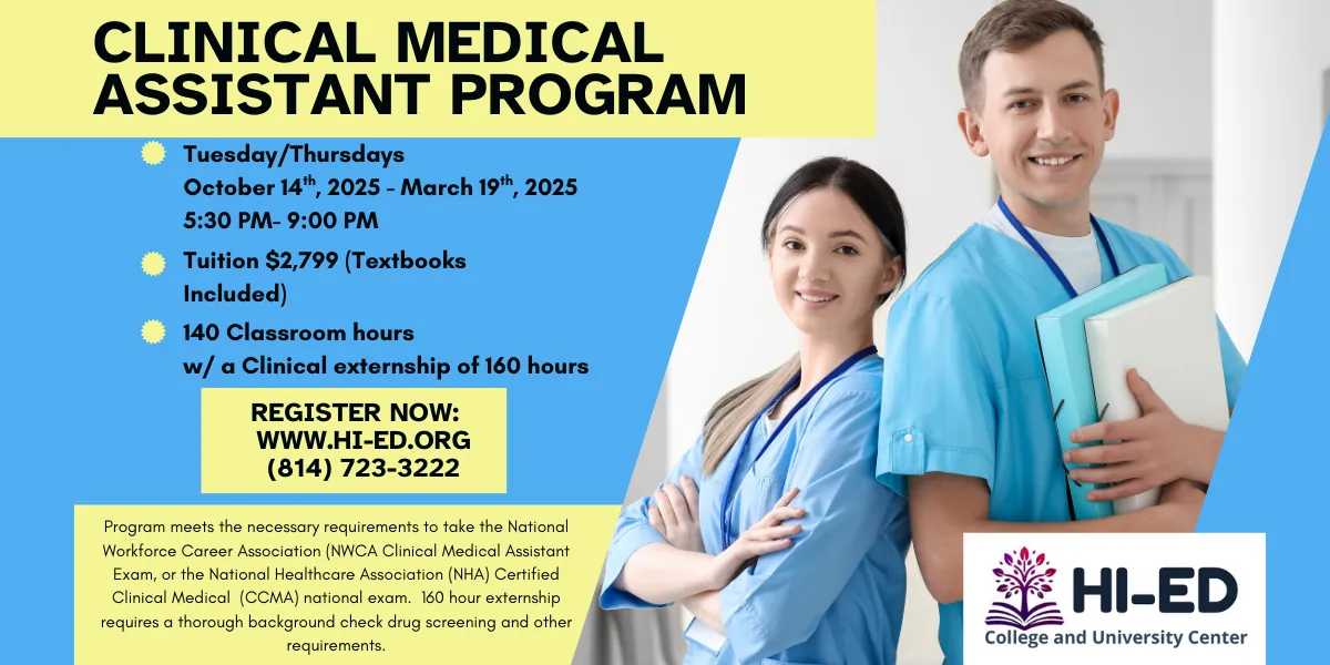 Clinical Medical Assistant Program