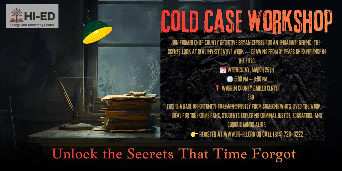 Cold Case Workshop