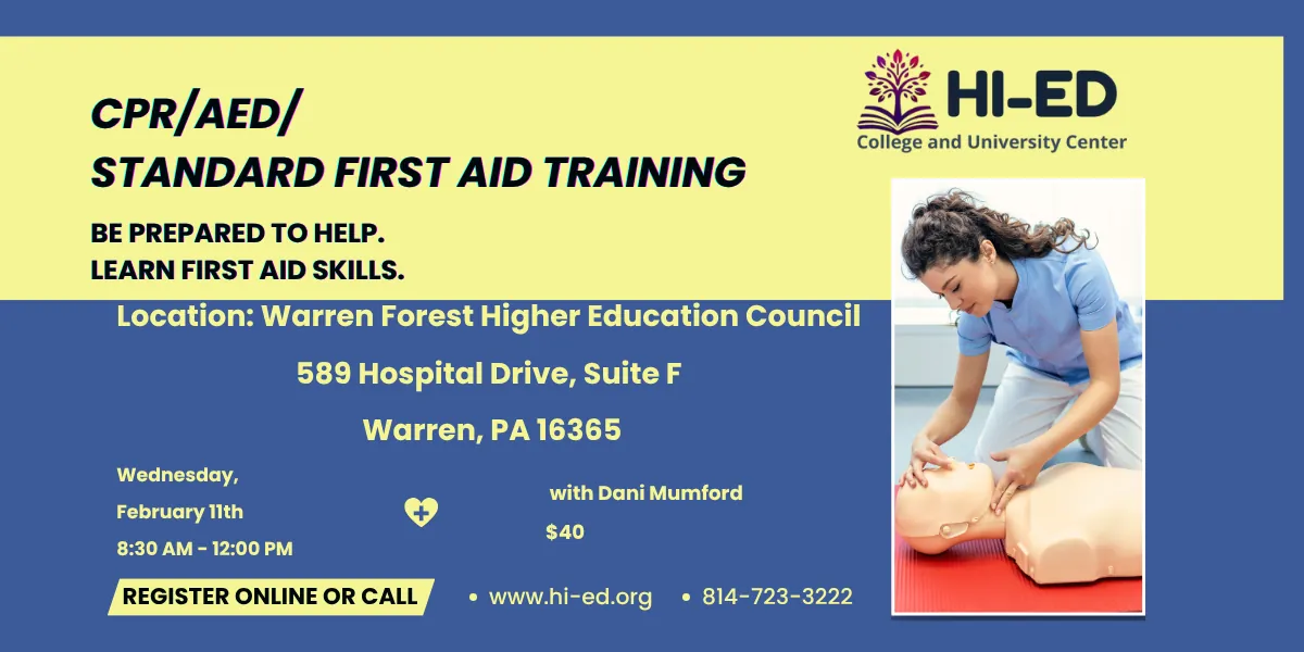CPR/AED/Standard First Aid