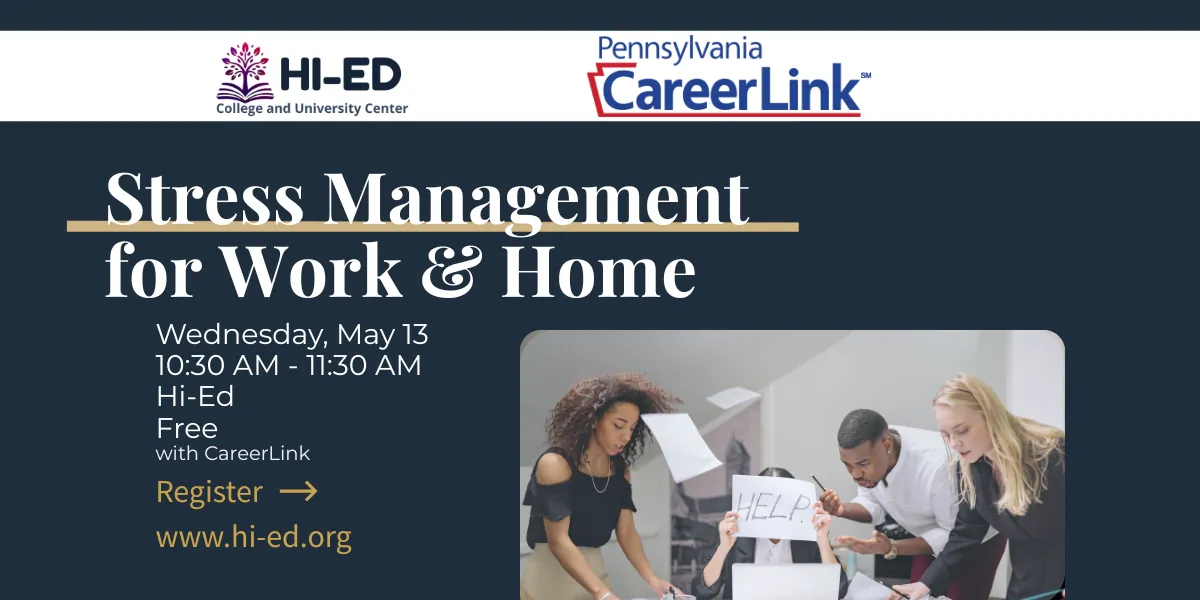 Stress Management for Work and Home