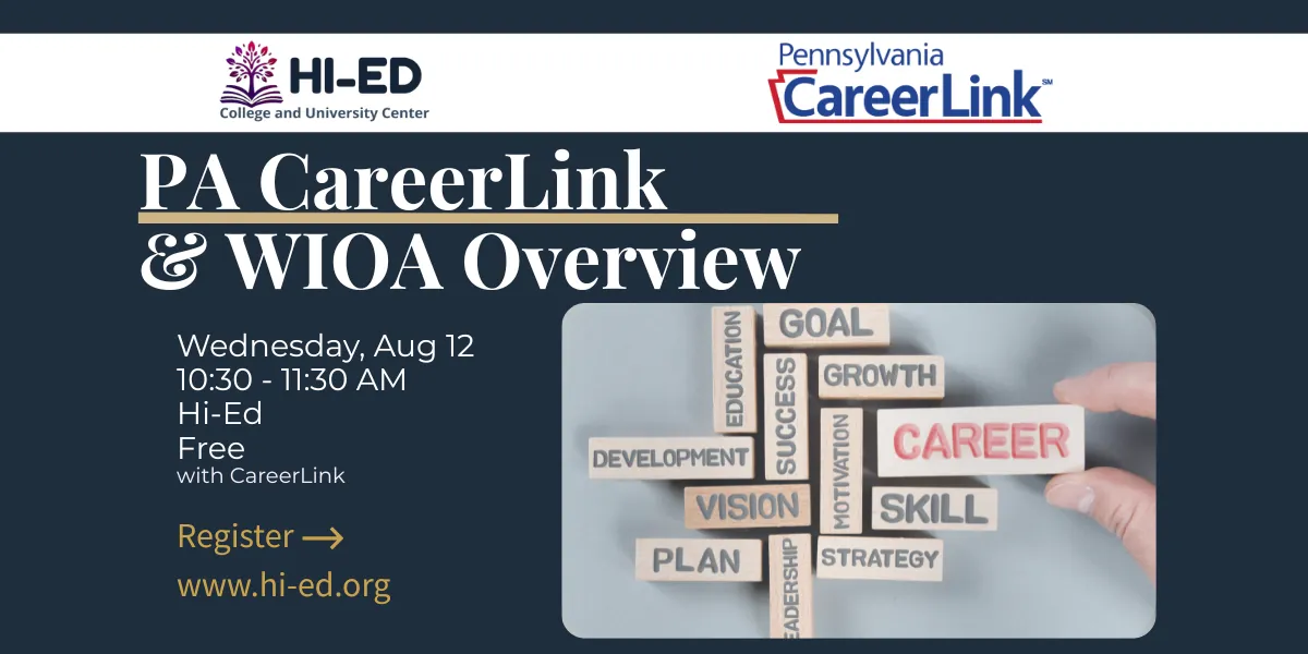 PA CareerLink & WIOA Overview