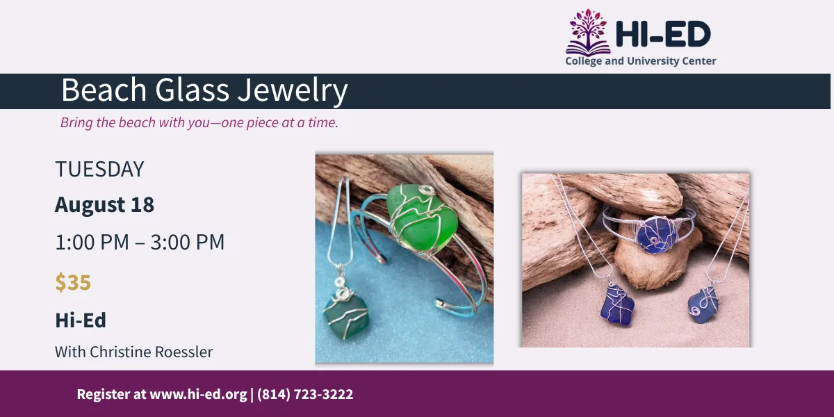 Make Your Own Beach Glass Jewelry