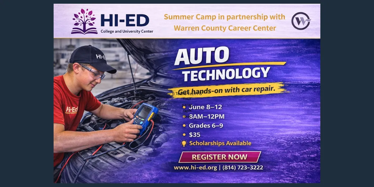 Skill Quest Camp - Auto Technology