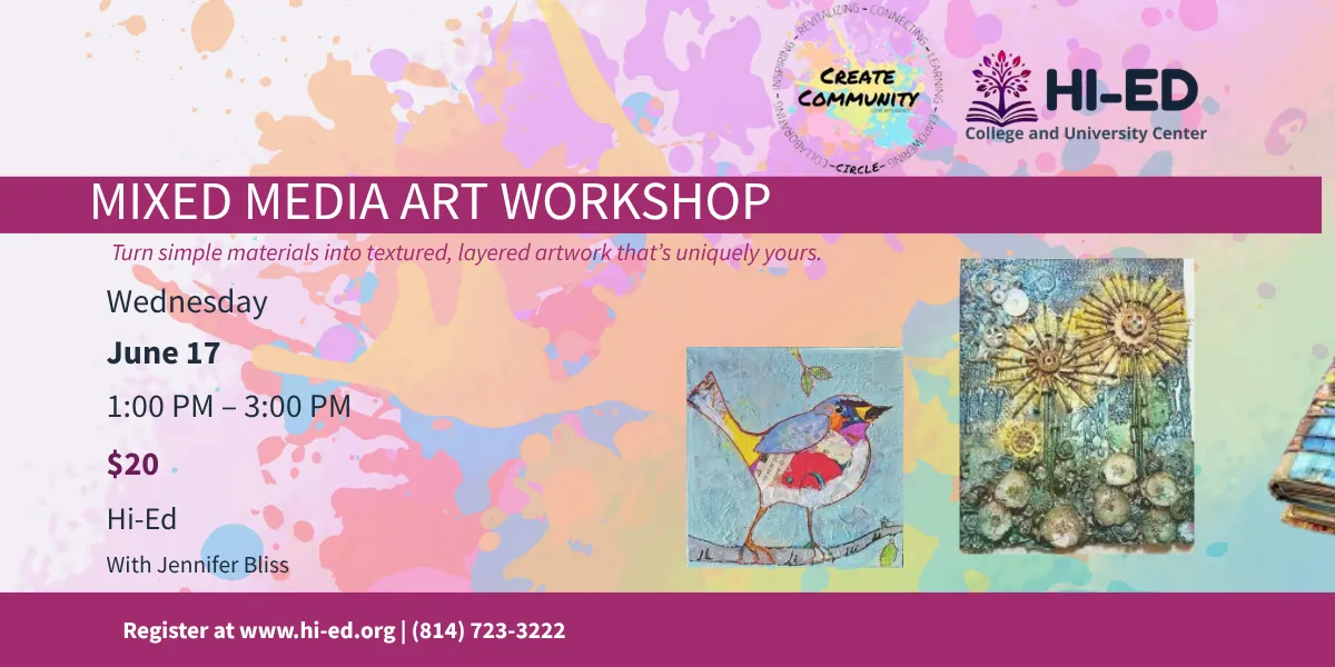 Mixed Media Art Workshop