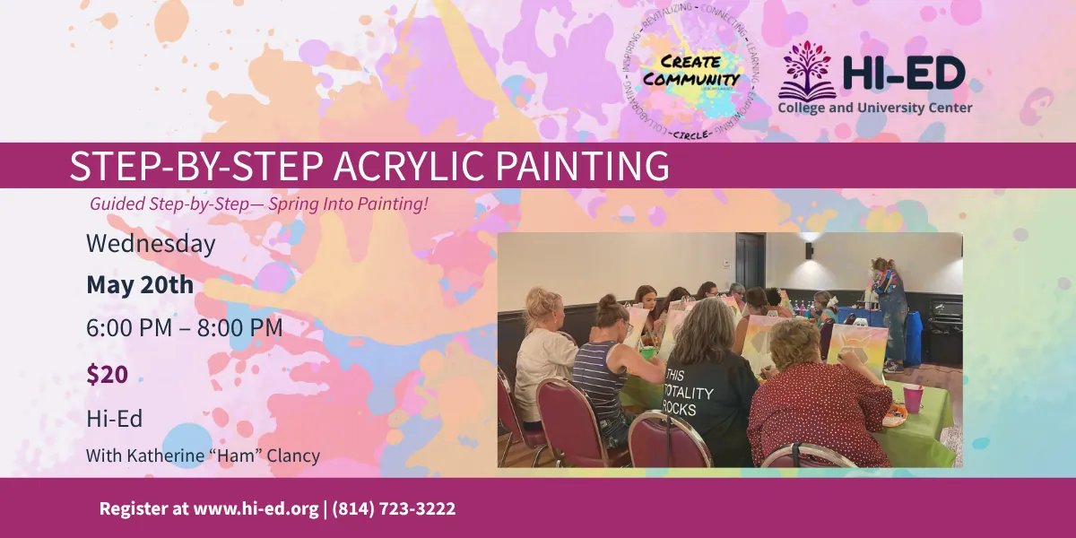 Step-By-Step Acrylic Painting