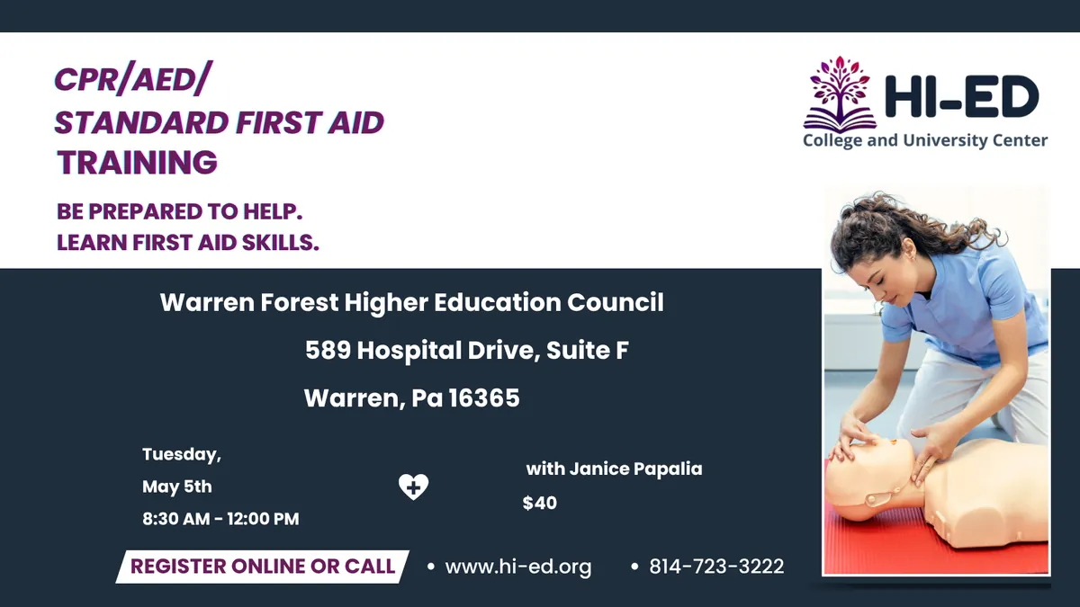 CPR/AED/Standard First Aid