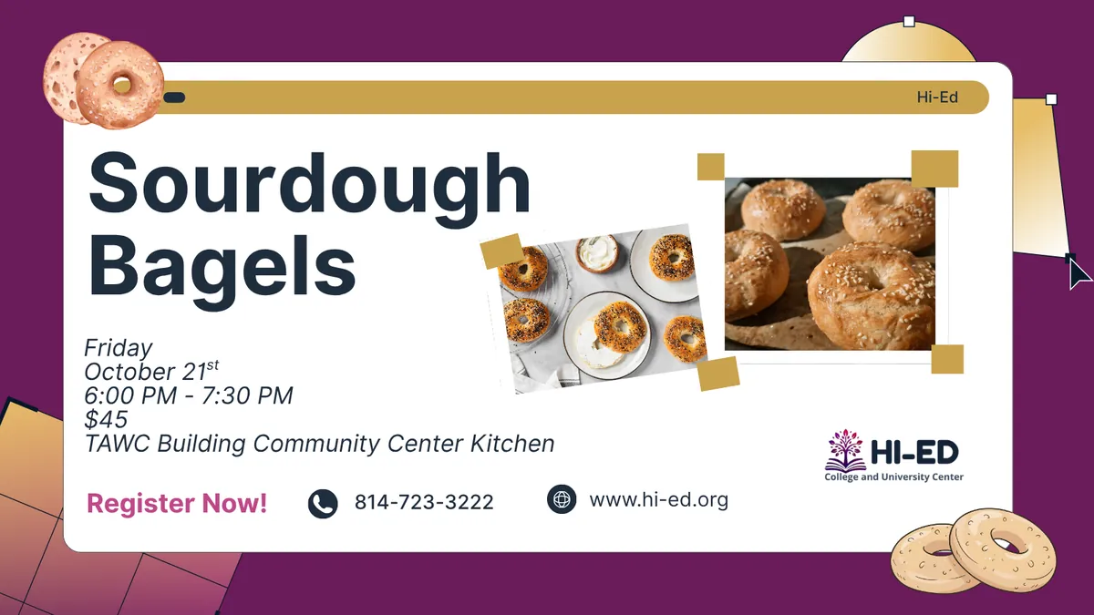 Sourdough Bagels