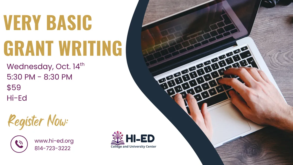 Very Basic Grant Writing