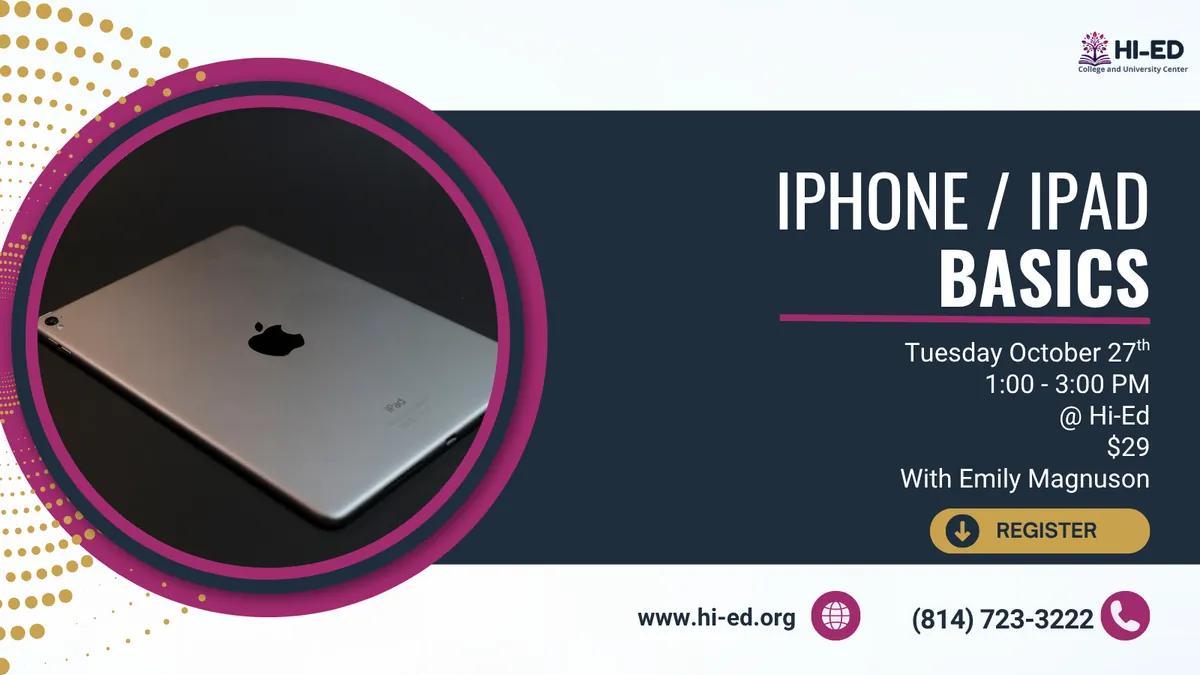 iPhone / iPad Basics