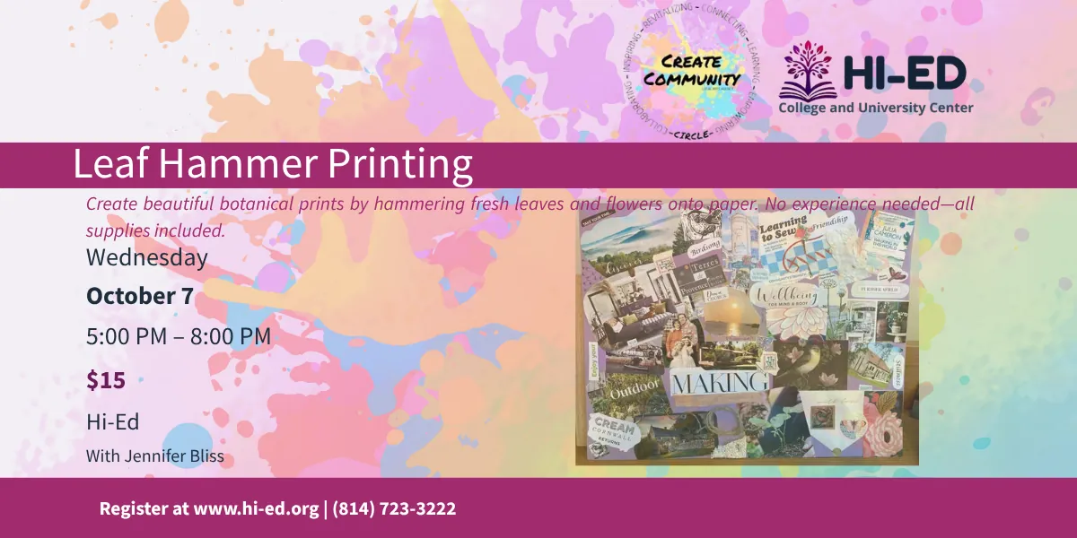 Leaf Hammer Printing