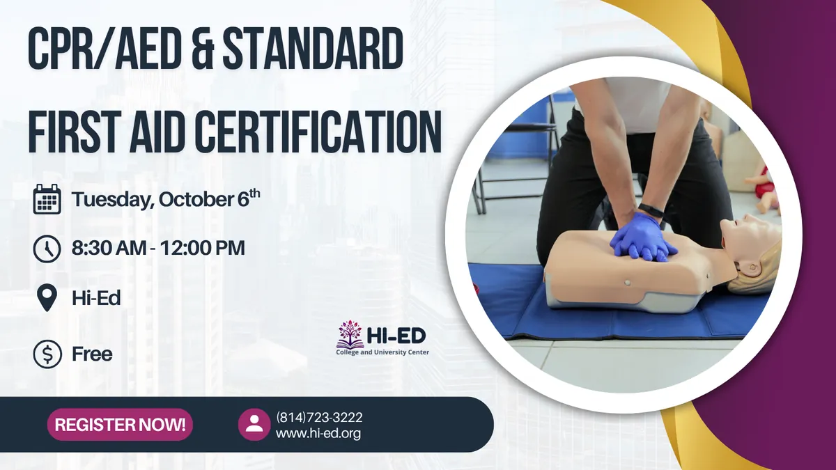CPR/AED/Standard First Aid