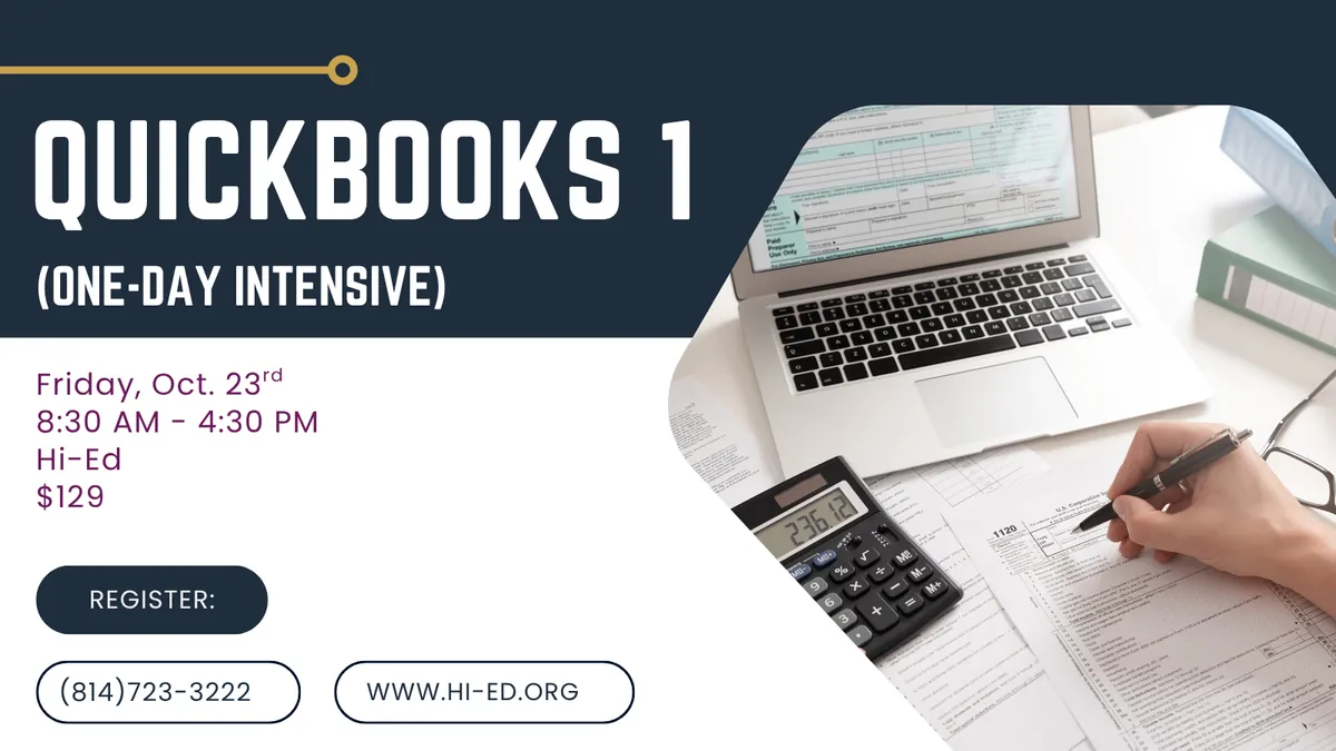QuickBooks 1 (One-Day Intensive)