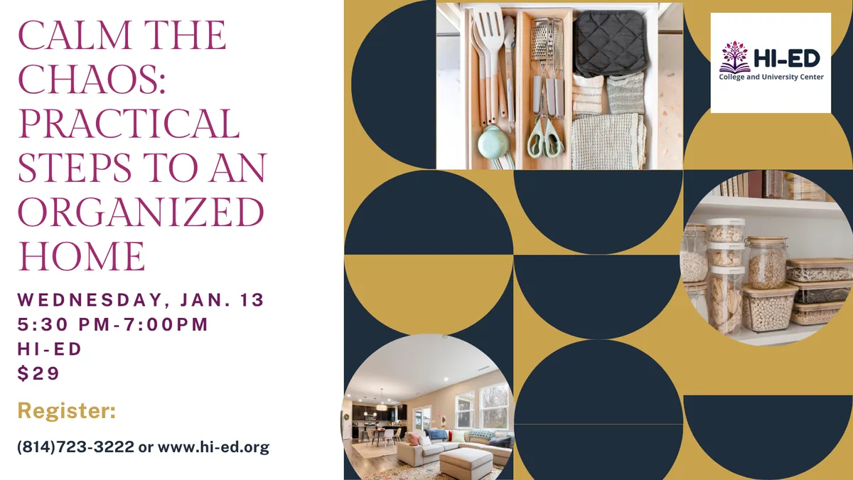 Calm the Chaos: Practical Steps to an Organized Home
