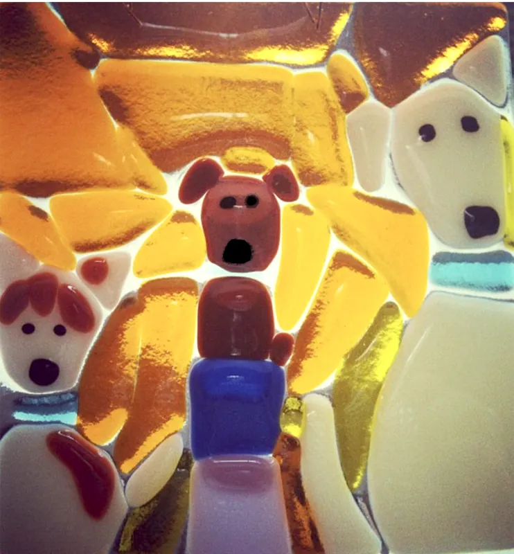 Intro to Glass Fusing Class - Make a 4 x 5 inch Suncatcher