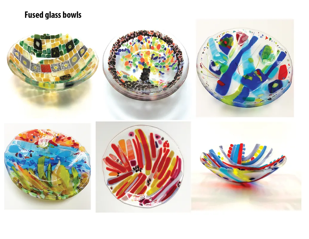 Intro to Glass Fusing Class - Make a 9 inch Glass Bowl