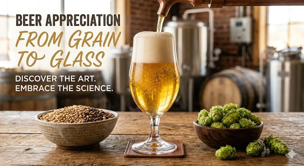 Beer Appreciation: Grains to Glass