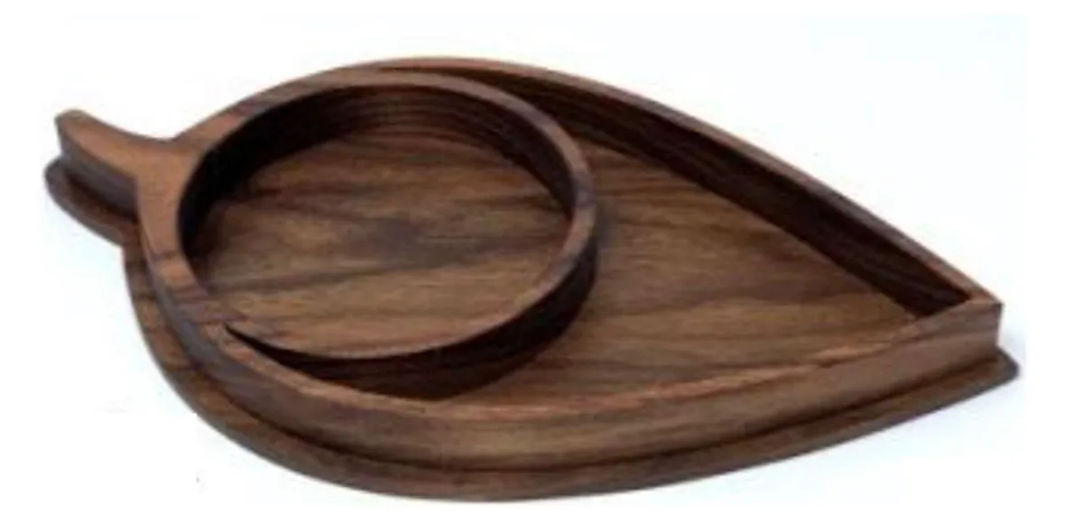 Leaf Serving Tray Scroll Saw Class