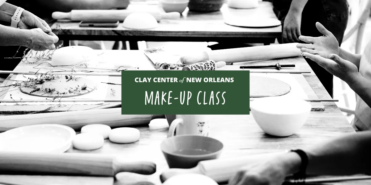 Make-up throwing class slot with Andrea Garcia