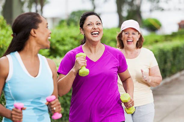 Exercise Mix -- Monday 12:00 to 12:55 -- (Pat Jacobs) --- (walk with weights, yoga, seated exercises, exercise bands)