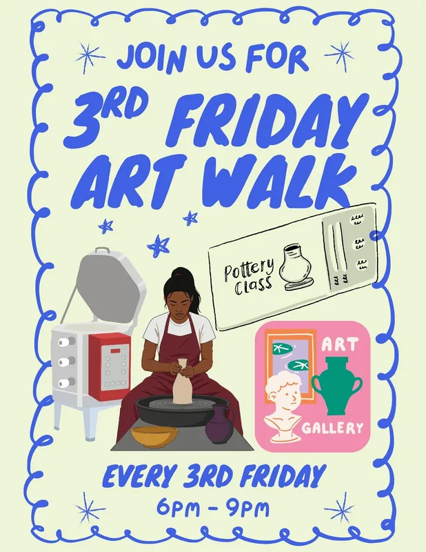3rd Friday Art Walk!!