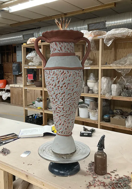 Large-Scale Coil Pots & Sculptures