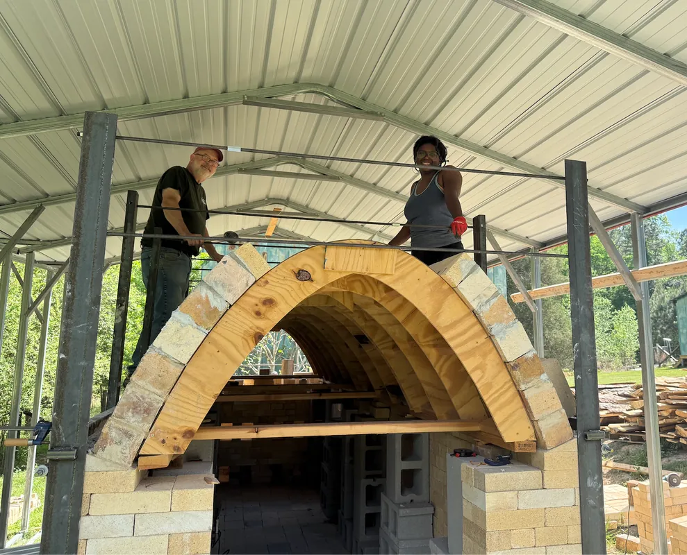 Wood Kiln Build!!