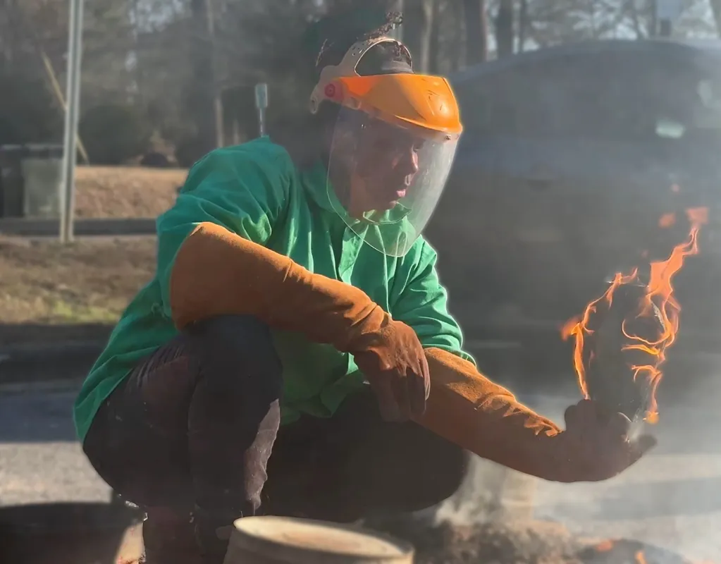 Raku Pottery Class