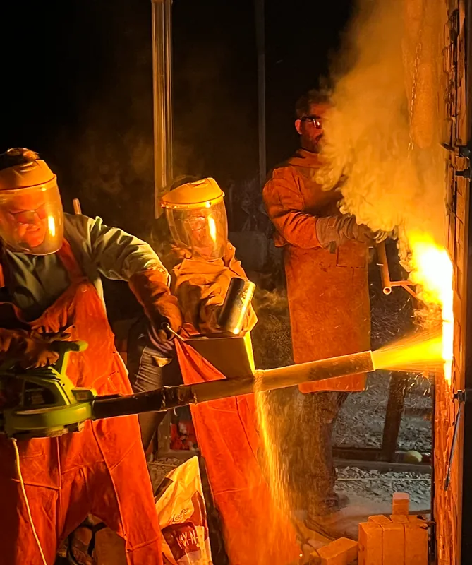 Wood Kiln Clean Up!!