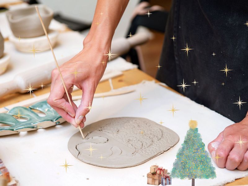 Pottery Gift Making - Santa's Workshop