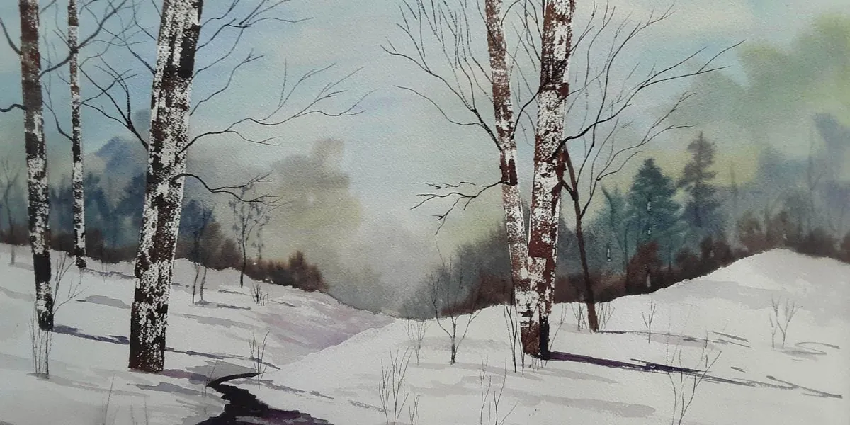 Watercolor AM - Fall II