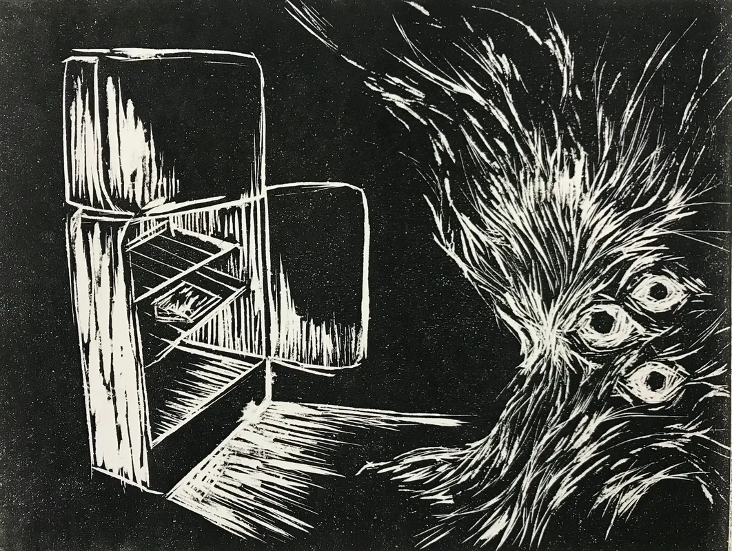 One Day Workshop - Intro to Printmaking - Black & White Woodcut (NPS)