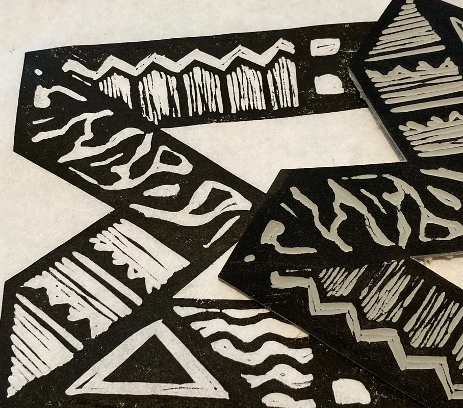 One Day Workshop - Intro to Relief: Linocut Patterns (NPS)