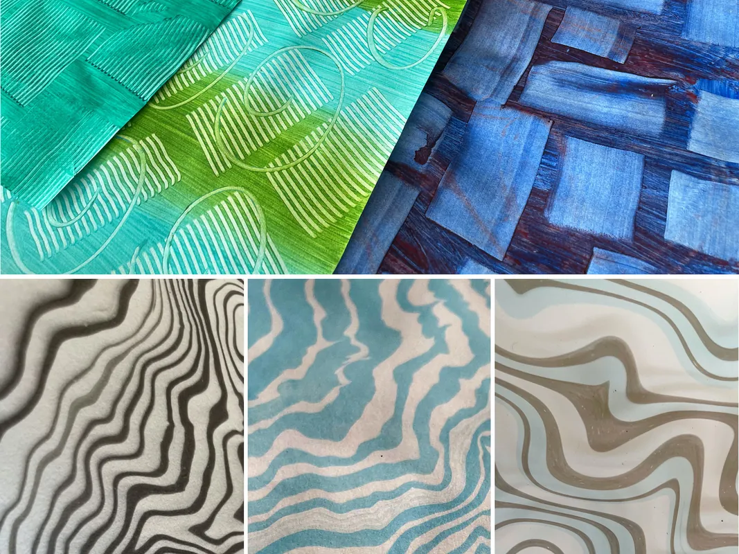 Three Day Class - Intro to Book Arts: Decorated Paper with Paste and Marbling (NPS)