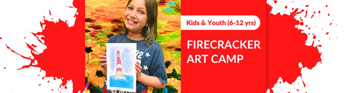 Firecracker Summer Art Camp: Single Day-August 15