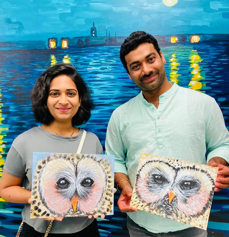 September Adult Paint Night "Owl Eyes"