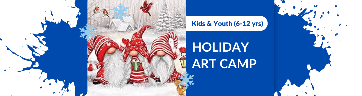 December 30 Holiday Art Camp (9:00-4:00 pm)