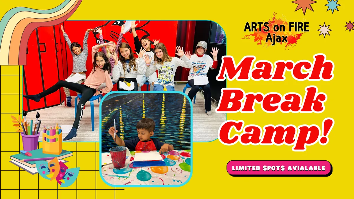 [BEST DEAL] March Break Art Camp (9:00-4:00pm) | Full Week | March 16-20