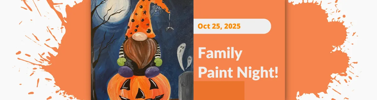 October Halloween Family Paint Night: "Paint ’n’ Potions" - Wear Your Costumes!