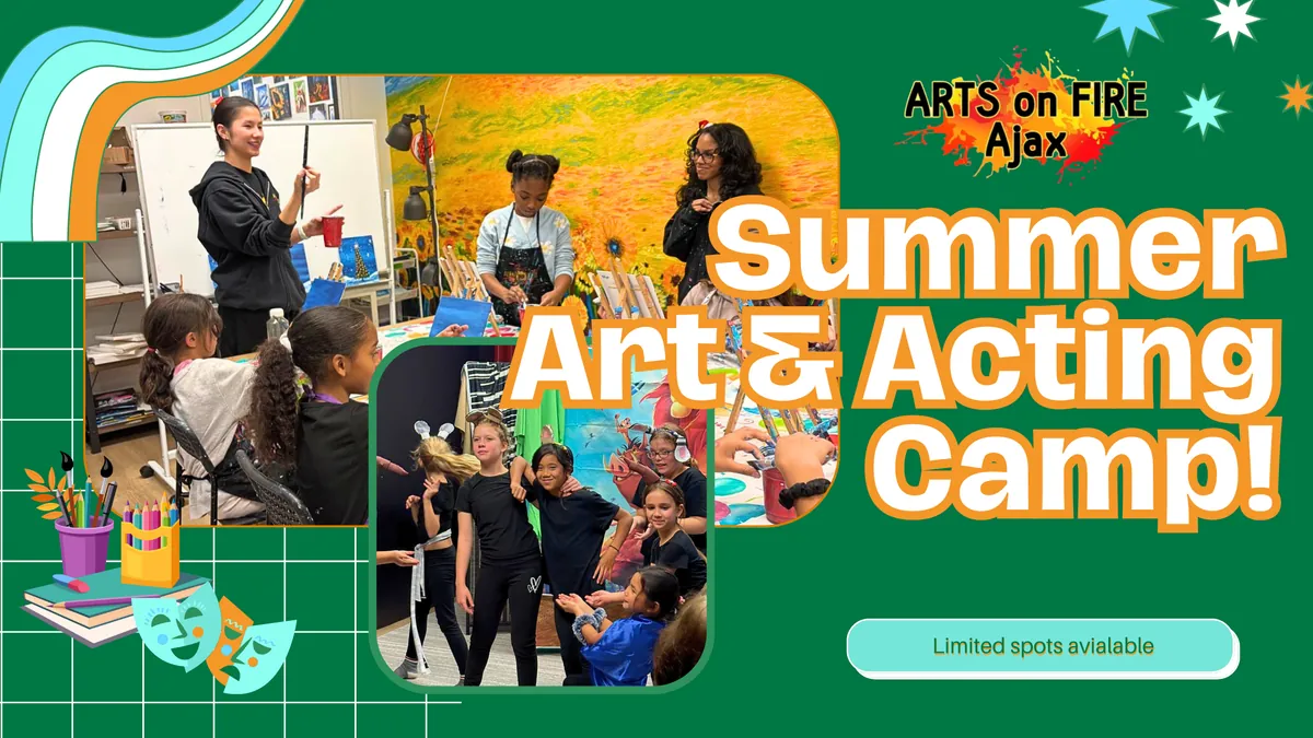 [BEST DEAL] Summer Art & Acting Camp (9:00-4:00pm) | Full Week | Aug 24 - 28