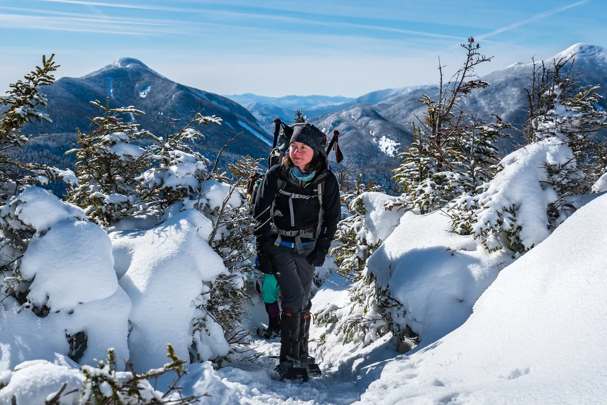 Winter High Peaks: Sawteeth