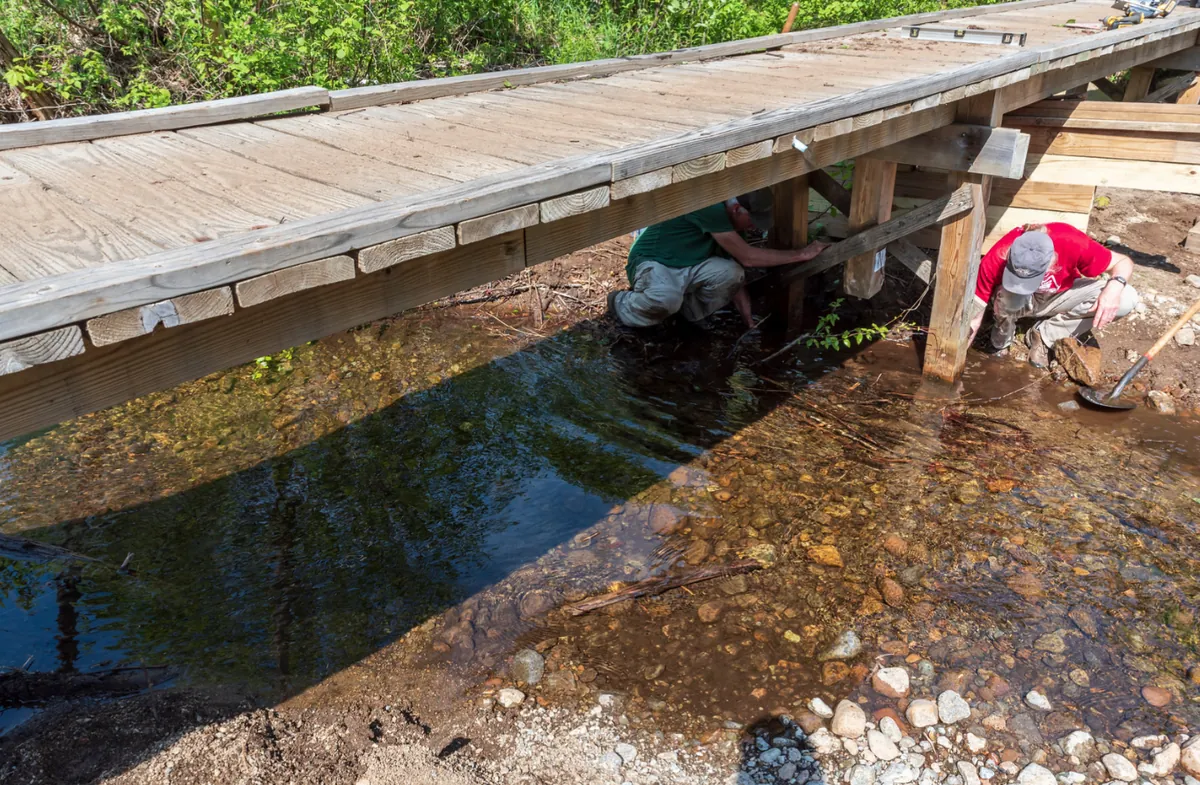 Elk Lake Trail Work Project