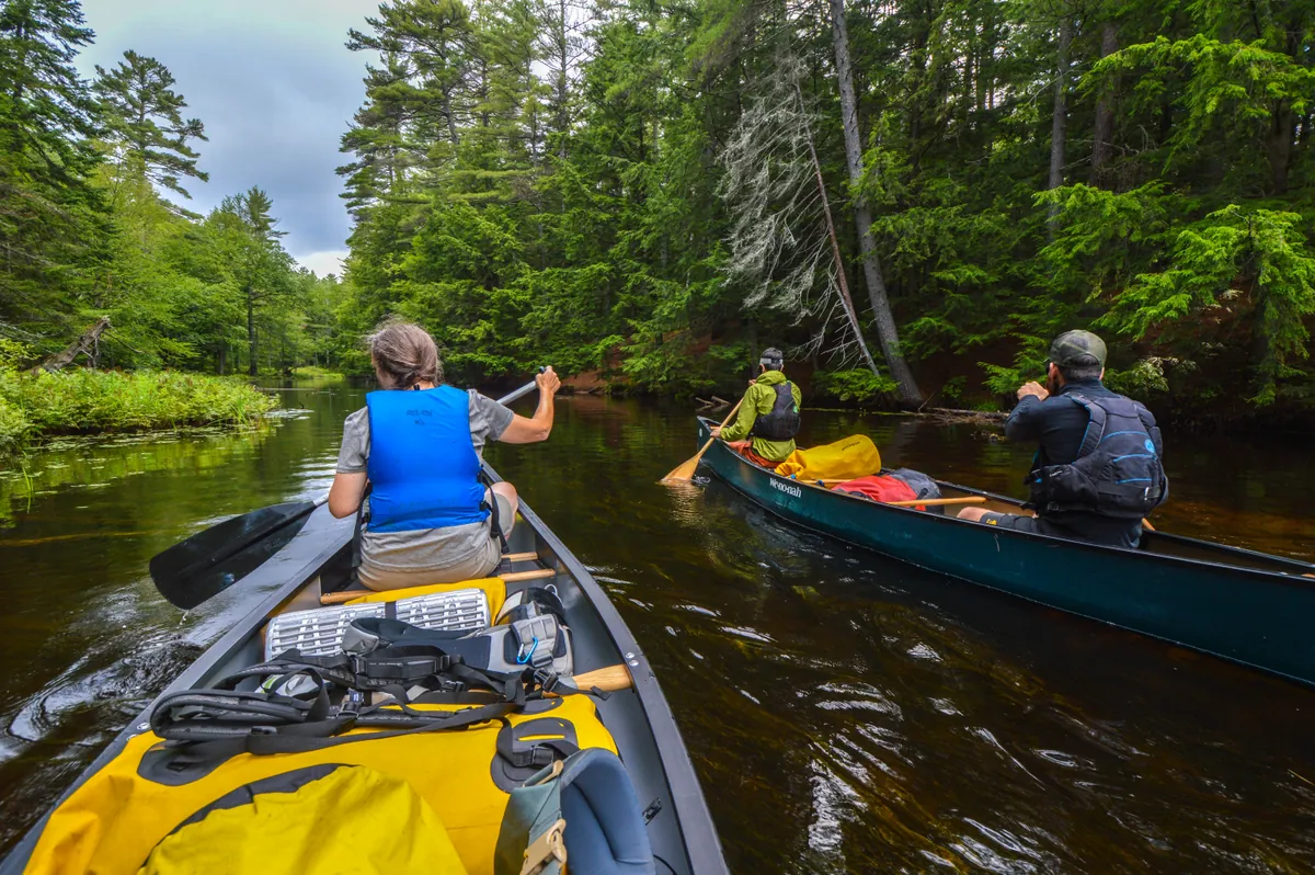 Beginner Canoe Camping