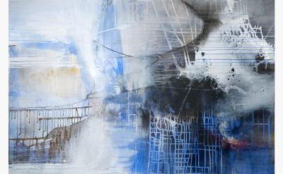 Abstract Alchemy-Black, White and Warm Metallics with Judith Kruger