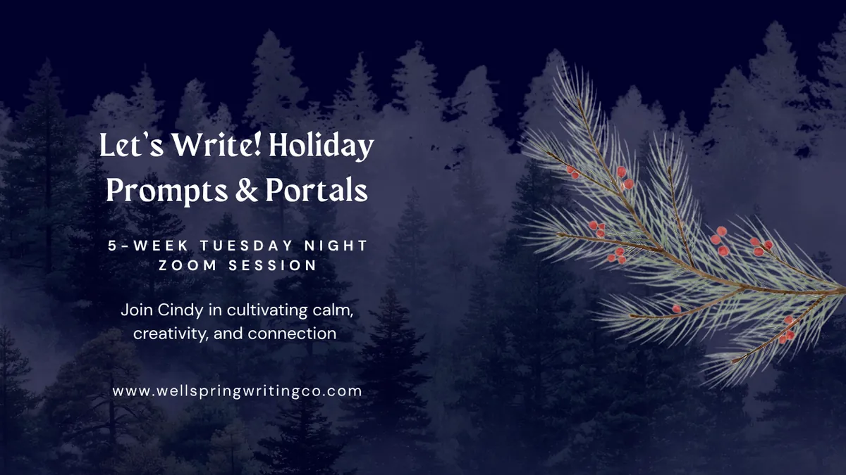 Let's Write!--Holiday Session