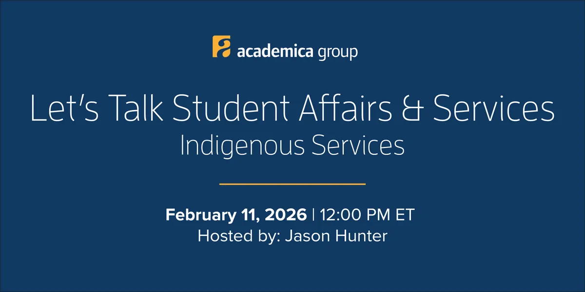 Academica Student Affairs & Services Talks | Indigenous Services
