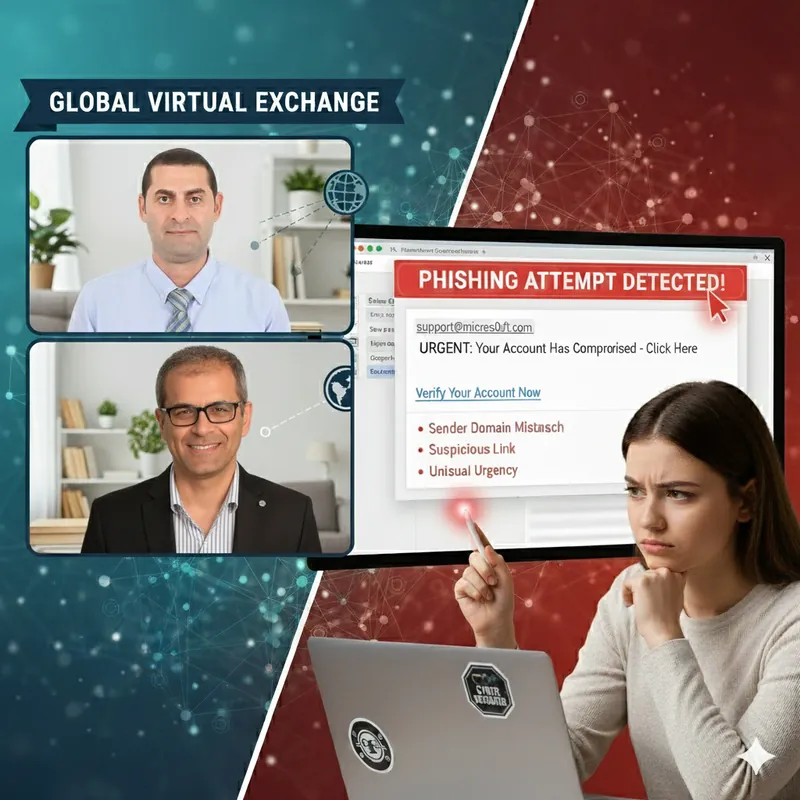 A Virtual Exchange Project on Hybrid Phishing Email Detection: Integrating Machine Learning and Explainable AI
