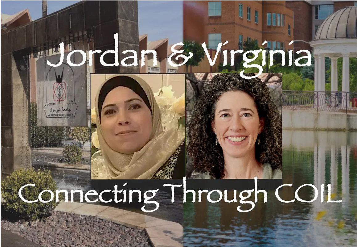 Jordan and Virginia Connecting Through COIL