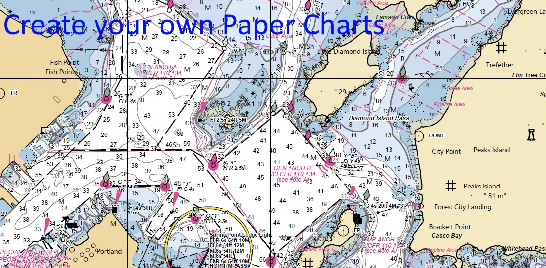 Create Your Own Paper Charts with NOAA Custom Charts App - UPDATED COURSE
